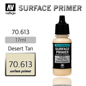 Vallejo _ 70613 Surface Primer _ 17ml _ Desert Tan