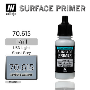 Vallejo _ 70615 Surface Primer _ 17ml _ USN Light Ghost Grey