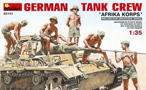 35141 1/35 German Tank Crew &quot;Afika KORPS&quot;
