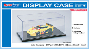 09813   Plastic transparent case for 1/24 Car 120x232x86mm
