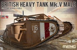 TS-020   1/35 British Heavy Tank Mk.V Male w/Interior