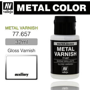 Vallejo _ 77657 Metal Varnish _ 32ml _ Gloss Varnish