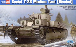 83853  1/35 Soviet T-28 Medium Tank (Riveted)