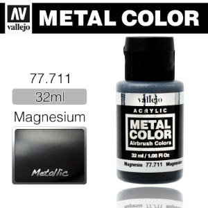 Vallejo _ 77711 Metal Color _ Magnesium (Metallic)