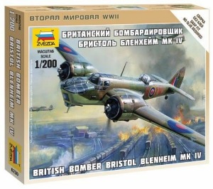 6230 1/200 Bristol Blenheim British WWII Bomber (New Tool- 2014)