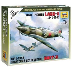 6118 1/144 Soviet Fighter LaGG-3~ Snap Kit (New Tool- 2011)