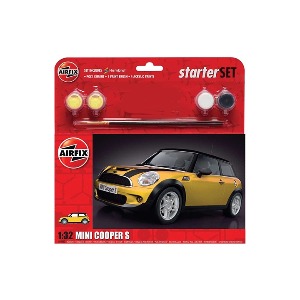 55310  1/32 MINI Cooper S Starter Set-Yellow