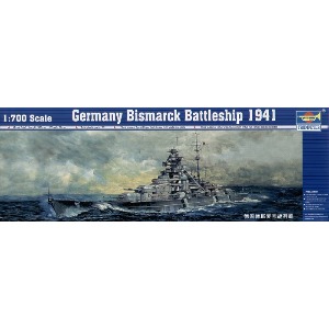 05711  1/700 German Battleship Bismarck 1941