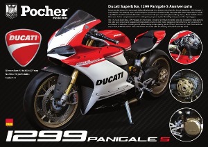 BBPHK110F 1/4 Ducati 1299 S Panigale Anniversario version   듀카티 1299 S 파니갈레 애니버사리오