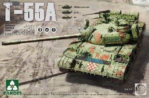 2056  1/35 Russian Medium Tank T-55A