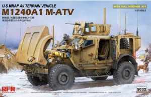 RM5032  1/35 US M1240A1 M-ATV (MRAP) w/Full Interior