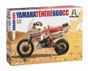 4642  1/9 Yamaha Tenere 660cc Paris-Dakar 1986