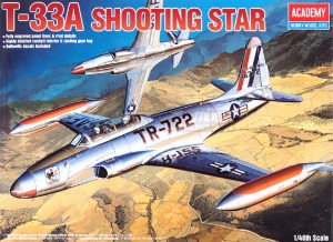 12284  1/48 T-33A SHOOTING STAR 슈팅스타