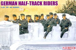 6671 1/35 German Half-Track Riders (10 Figures Set)