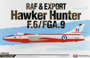 12312  1/48 영국공군 &amp; 수출형 호커 헌터 F.6/FGA.9 [SPECIAL EDITION]