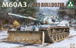 2137 1/35 M60A3 Patton w/M9 BULLDOZER