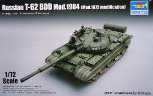 07148  1/72 Russian T-62 BDD Mod.1984 (Mod.1972 modification)