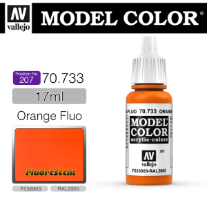 Vallejo _ [207] 70733 Model Color _ Orange Fluo