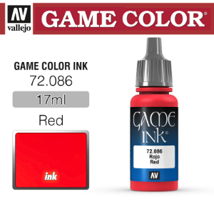 Vallejo _ 72086 Game Color _ Ink _ Red