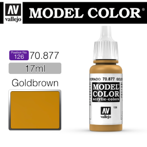 Vallejo _ [126] 70877 Model Color _ Goldbrown