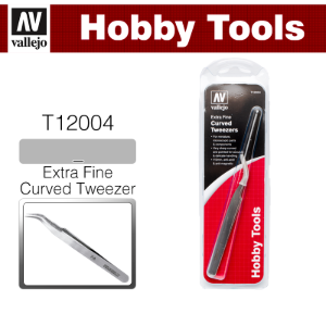 Vallejo _ T12004 Hobby Tools _ Extra Fine Curved Tweezer 핀셋