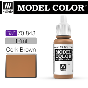 Vallejo _ [133] 70843 Model Color _ Cork Brown