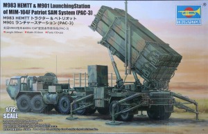 07157  1/72 M983 HEMTT &amp; M901 Launching Station of MIM-104F Patriot SAM System (PAC-3)