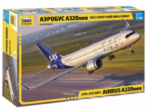 7037  1/144 Civil Airliner Airbus A320 Neo