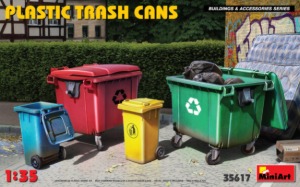 35617  1/35 Plastic Trash Cans
