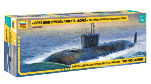9061  1/350 Nuclear Submarine &#039;Yuri Dolgorukij&#039; (SSBN) 잠수함