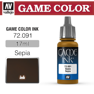 Vallejo _ 72091 Game Color _ Ink _ Sepia