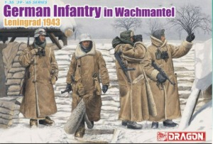 6518 1/35 German Infantry in Wachmantel Leningrad 1943