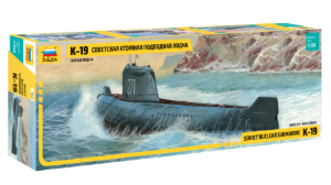 9025  1/350 Soviet Nuclear Sumarine K-19 잠수함