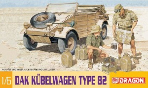75021 1/6 DAK Kubelwagen Type 82 퀴벨바겐