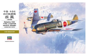 08074 ST24 1/32 Nakajima Ki-84 Type 4 Fighter Hayate Frank 나카지마