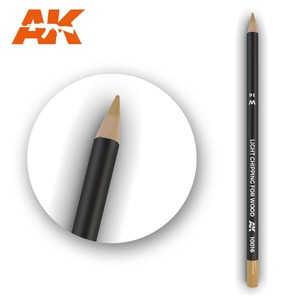 CAK10016 웨더링용 수성 연필 - 라이트 치핑 - 나무용
