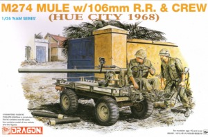 3315 1/35 M274 Mule with 106mm Recoiless 베트남