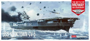 14229  1/700 미해군 요크타운 CV-5 미드웨이 해전 80주년 기념