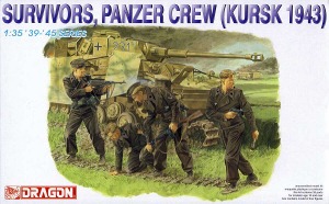 6129 1/35 Survivors Panzer crew(Kursk 1943)
