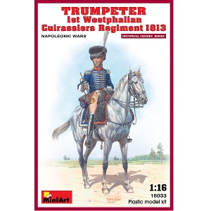 16033 1/16 Trumpeter. 1st Westphalian Cuirassiers Regiment 1813