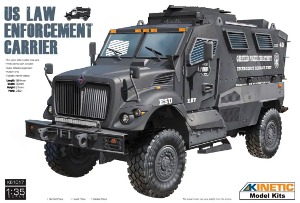 K61017  1/35 US Police MRAP Law Enforcement Carrier