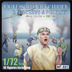 MF02B 1/72  US NAVY Aircraft Carrier Crews &amp; Pilots