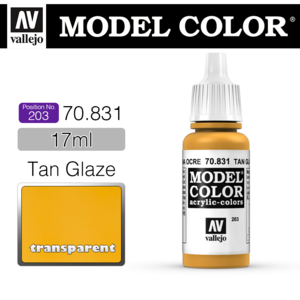 Vallejo Model Color [203] 70831 Tan Glaze