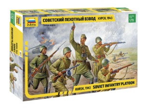 8077 1/72 Soviet Infantry WWII (New Tool- 2012)