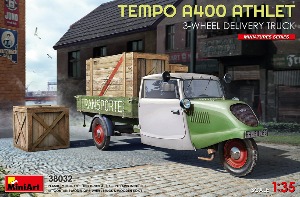 38032 1/35 Tempo A400 Athlet 3-Wheel Delivery Truck