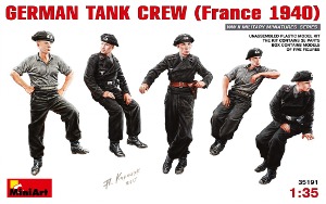 35191 1/35 German Tank Crew. Winter (France 1940)