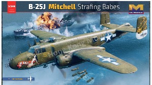 01E036 1/32 B-25J Mitchell Strafing Babes