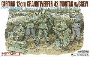 6090 1/35 GERMAN 12cm GRANATWERFER 42 MOTAR w/CREW