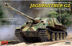 RM5022 1/35 Jagdpanther G2-Sd.kfz.173 with Full Interior &amp; Workable Track Links