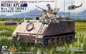 AF35291 1/35 M113A1 APC with T50 Turret Vietnam War- Australian Army